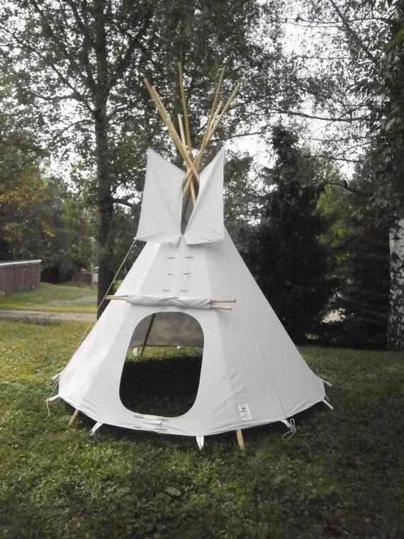 Small tipi native indian tent tepee without poles | Etsy | Tent, Tepee ...