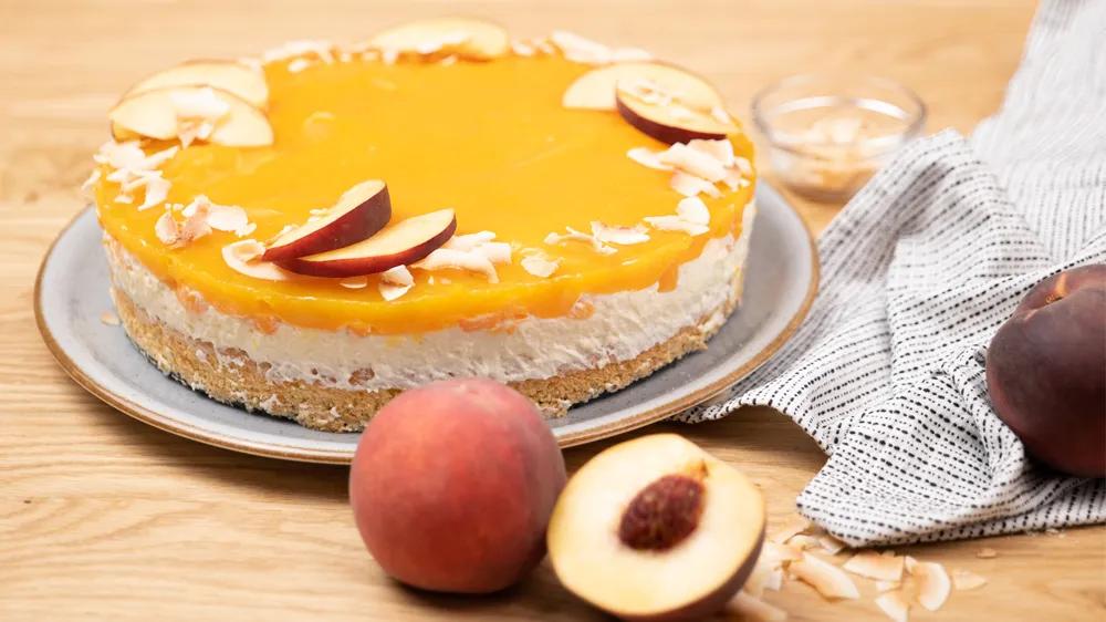 Pfirsich-Maracuja-Torte - Herrlich fruchtig &amp; cremig • Koch-Mit