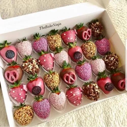 ⚜️Ana Rosa⚜️ | Schokoladenerdbeeren, Erdbeeren mit schokoladenüberzug ...