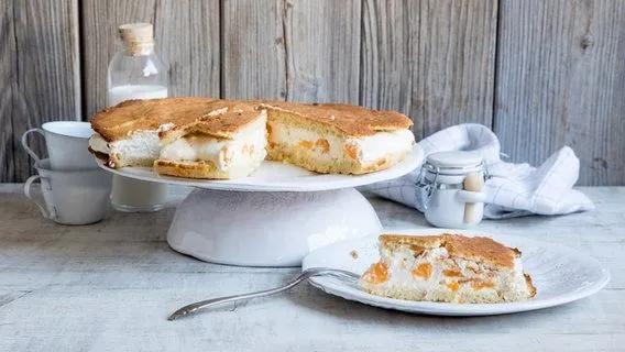 Rezept &amp;quot;Käse-Sahne-Kuchen mit Mandarinen&amp;quot; | NDR.de - Ratgeber - Kochen ...