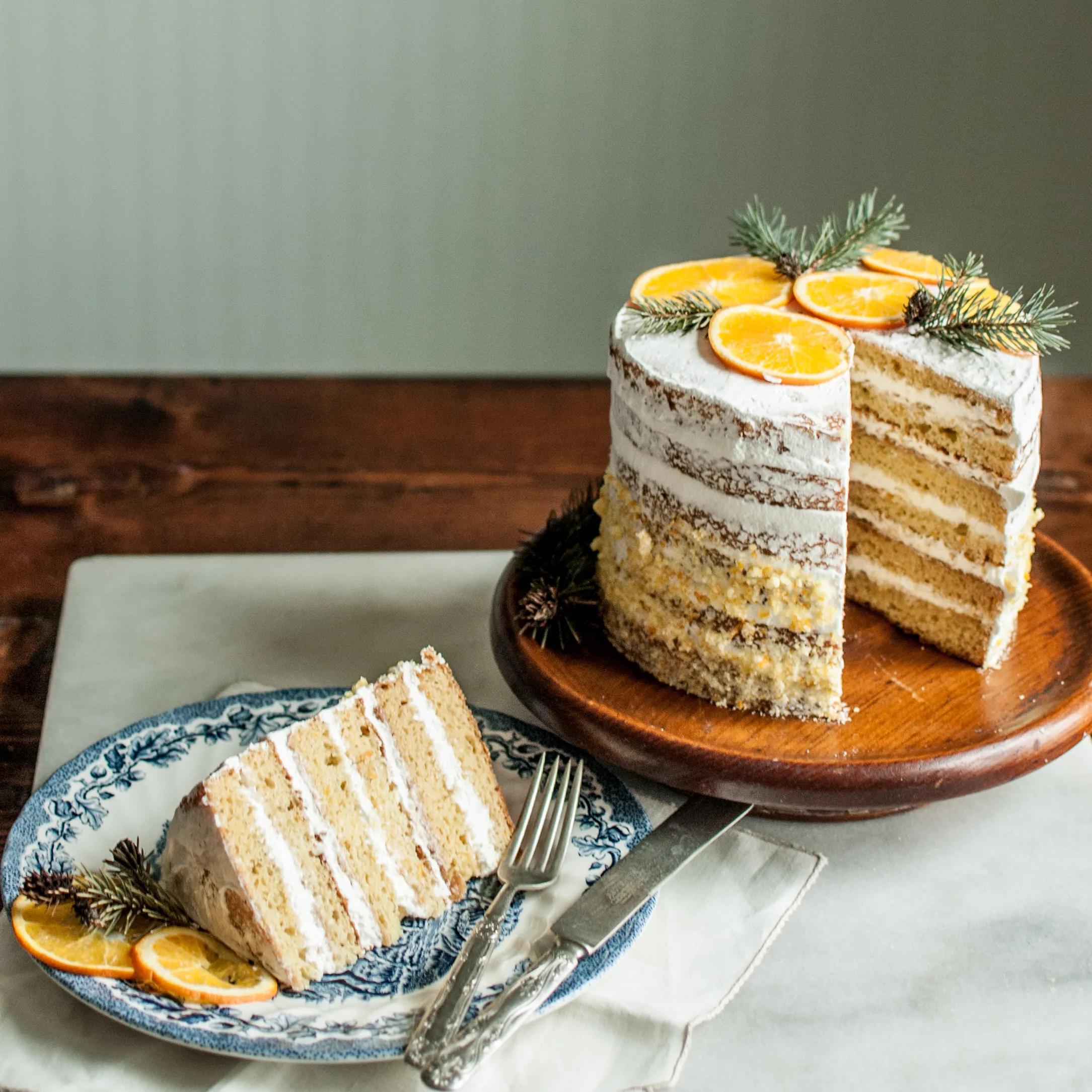 Orange-Vanilla Cake Recipe - Cottage Chronicles