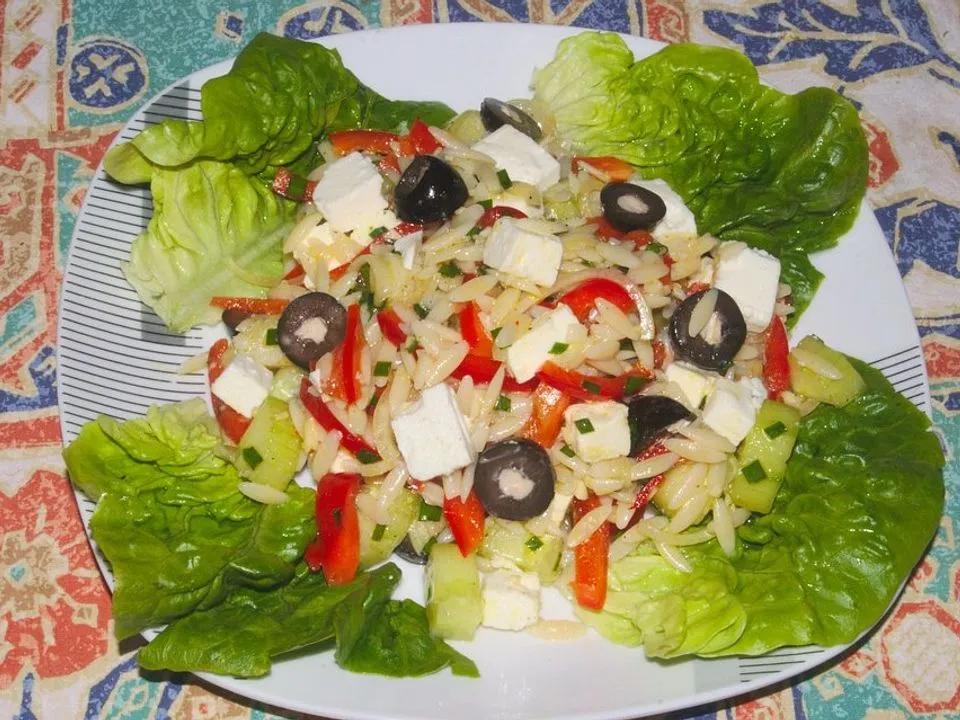 Griechischer Orzo-Salat von Tatunca| Chefkoch