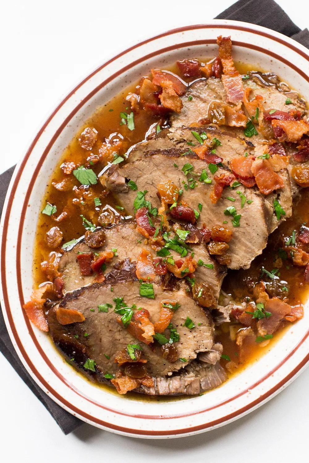 Sauerbraten (German Pot Roast) | The Domestic Man