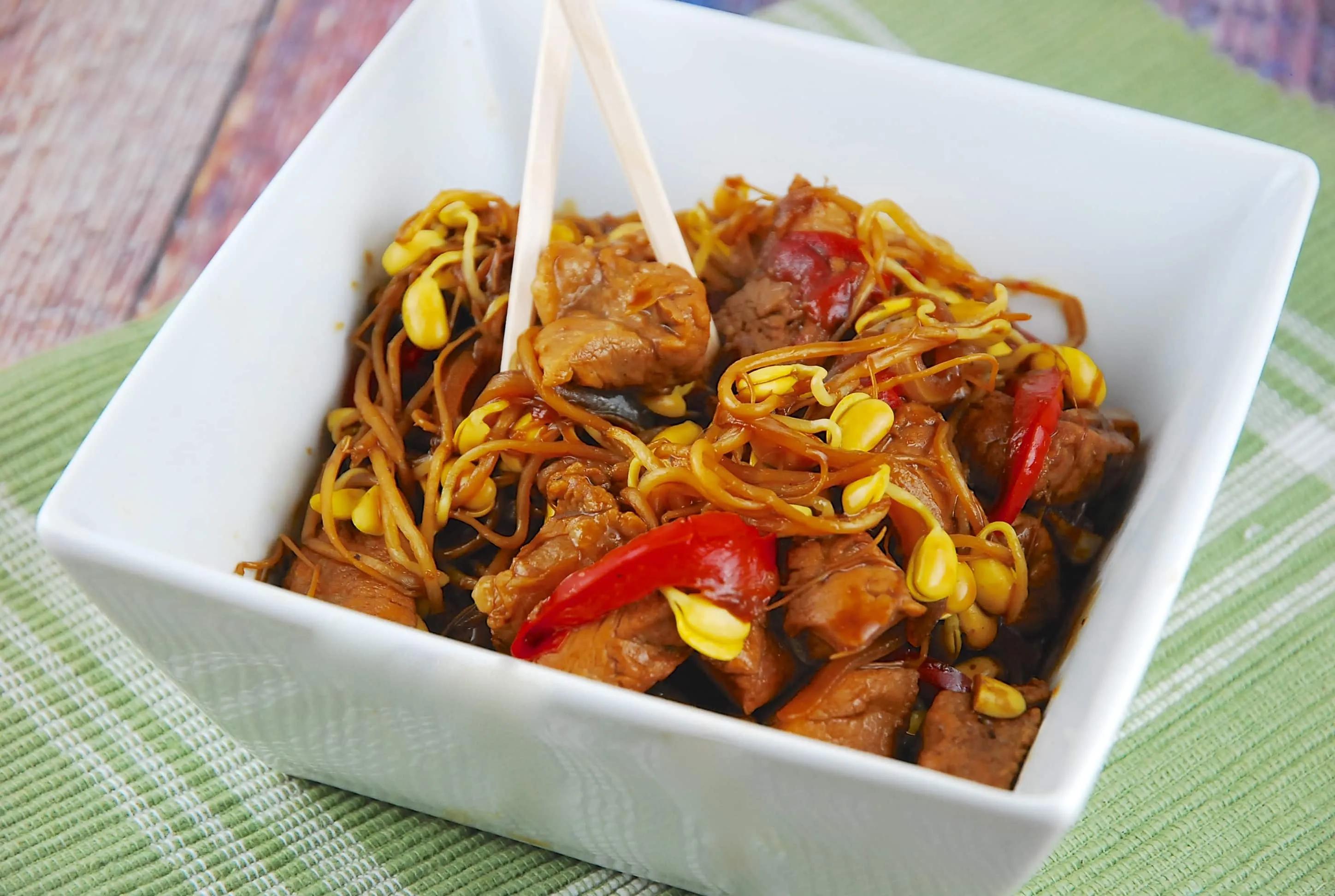 Pork Chop Suey Recipe - 5 Points | LaaLoosh
