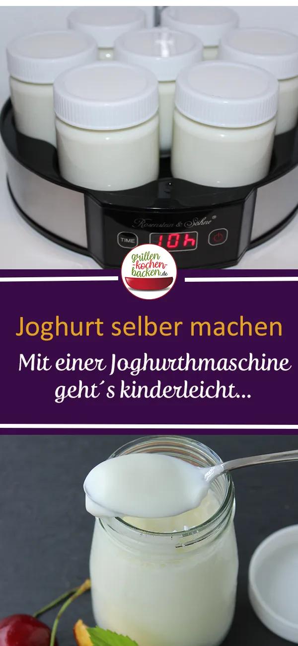 Joghurt selber machen mit einem Joghurtbereiter / Joghurtmaschine ...