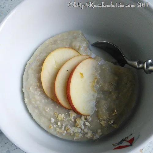 Porridge aus dem Slow Cooker - kuechenlatein.com