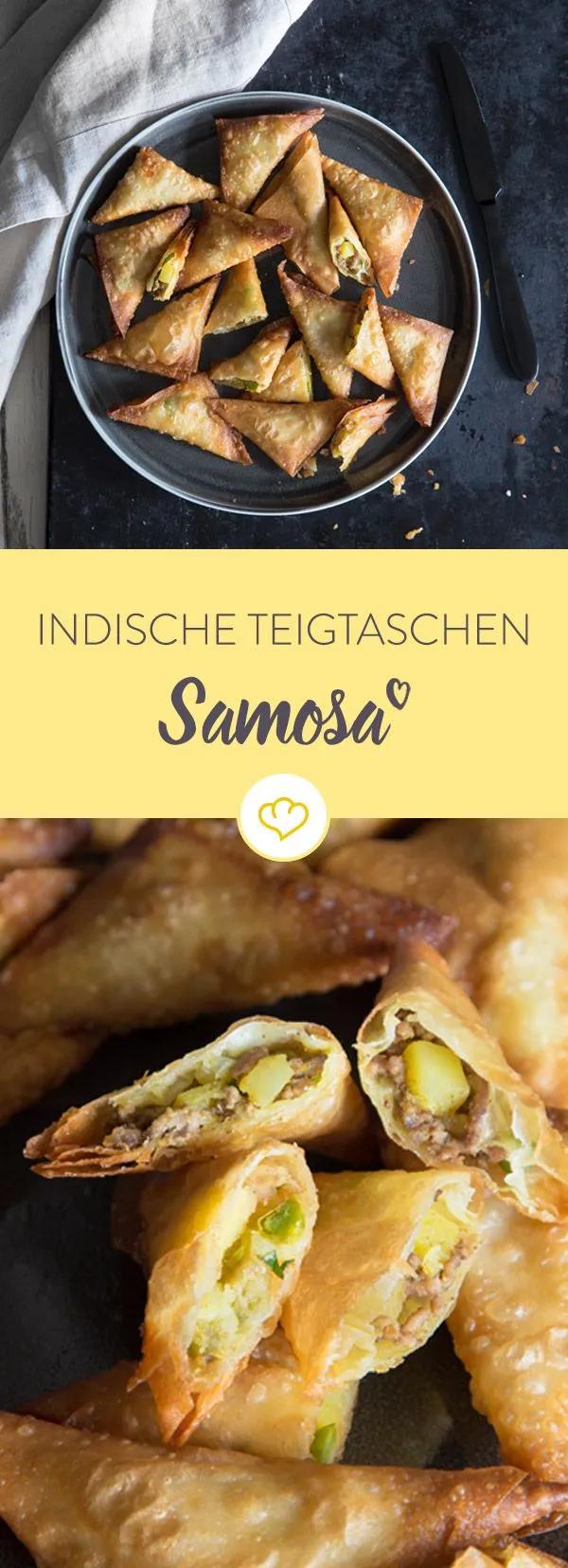 Samosa - der indische Klassiker mit 2 leckeren Füllungen | Rezept ...