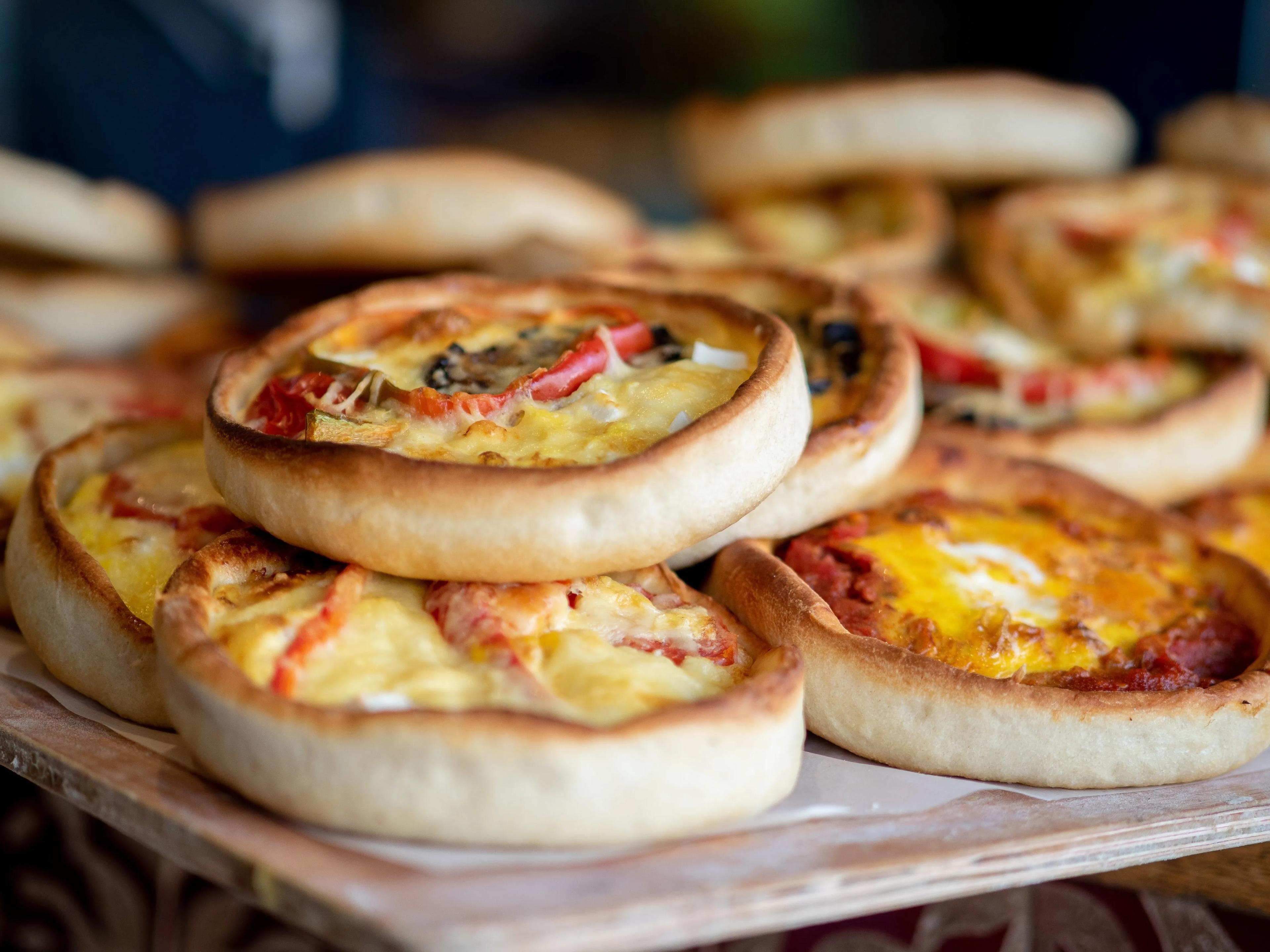 Mini pizzas au Mothais sur feuille Sèvre &amp; Belle - Sèvre et Belle