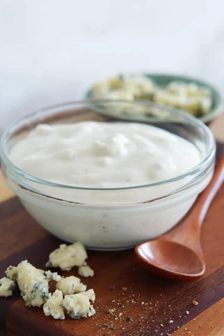 Homemade Blue Cheese Dressing - A Food Lover&amp;#39;s Kitchen