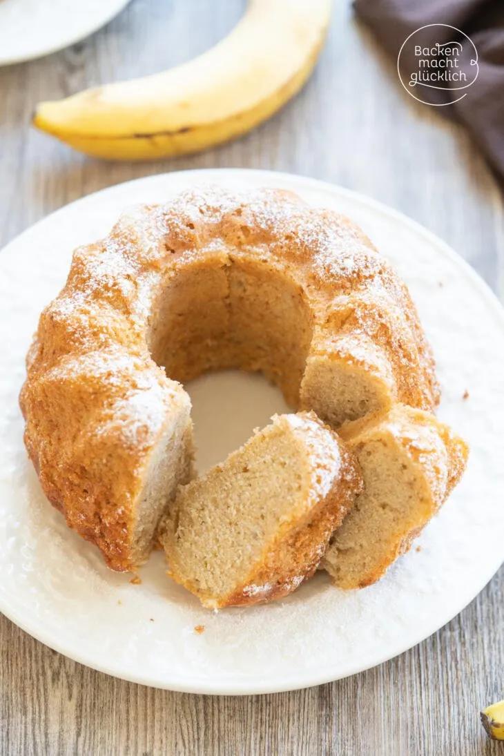 Einfacher Bananenkuchen | Backen macht glücklich