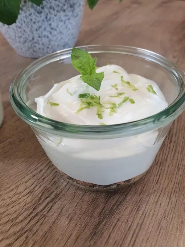 Joghurt-Limetten-Dessert • Genius Rezeptwelt