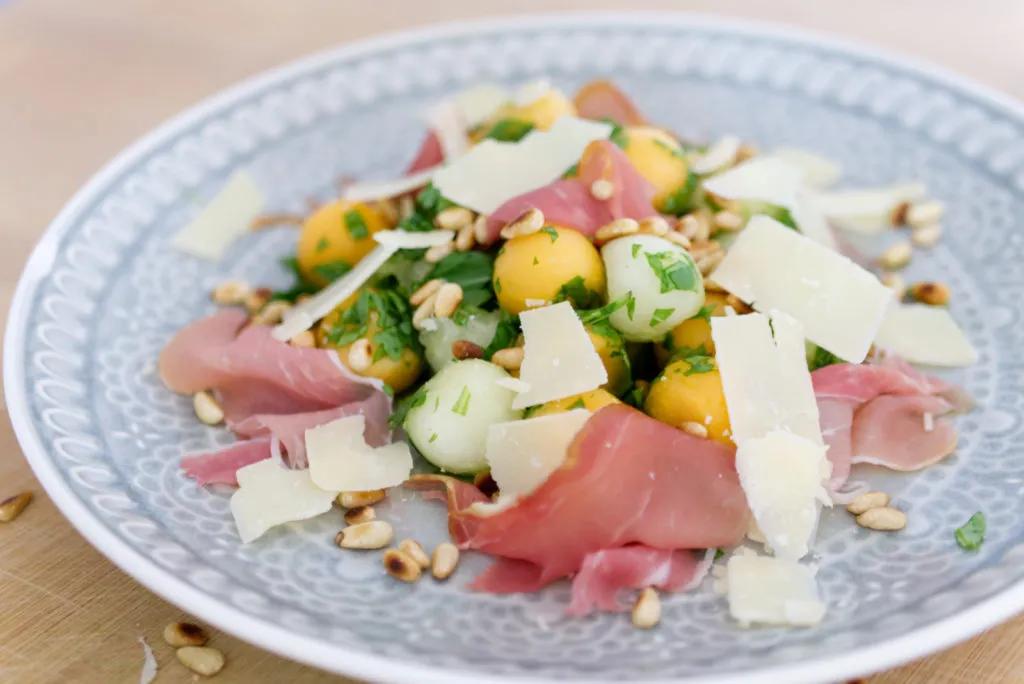 Melonen-Salat – Sommerlich leicht und lecker | Panama Quadrat