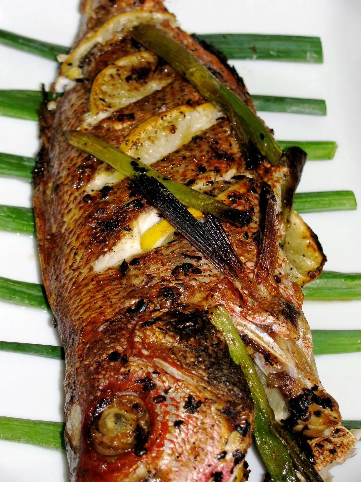 grilled whole red snapper bobby flay