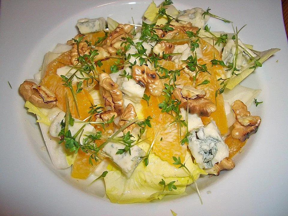 Chicorée-Orangen Salat von puffel84| Chefkoch