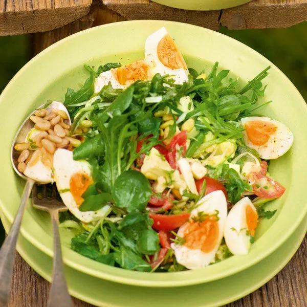 Brunnenkresse-Rucola-Salat Rezept | Küchengötter