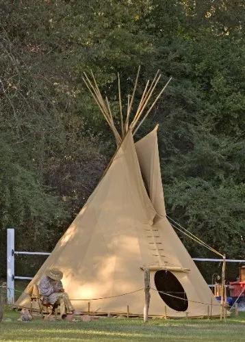 Ø 3m Tipi Indianerzelt Wigwam Indianer Zelt Sioux Style | Der Beste Zelte