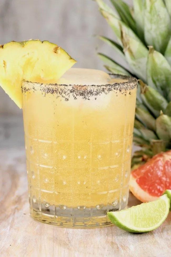 The Pineapple Paloma Cocktail is a refreshing and delicious party drink ...