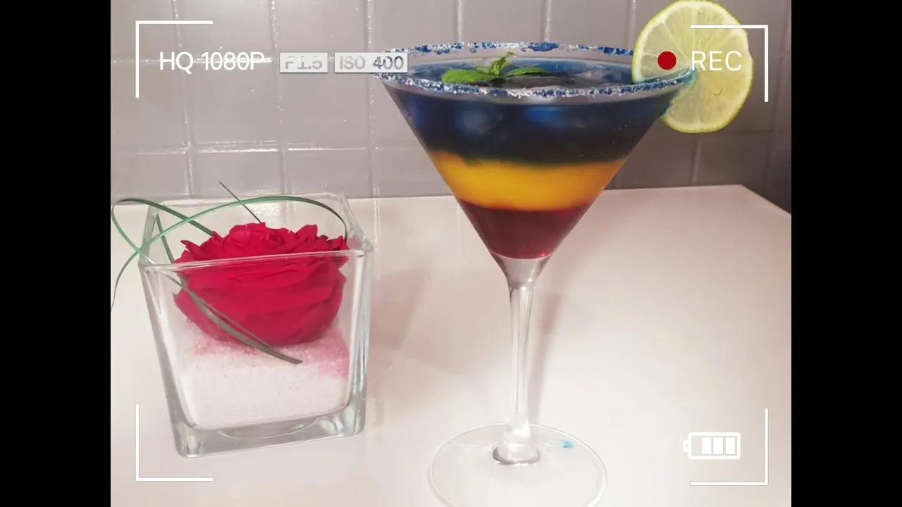 Cocktail multicolore - YouTube
