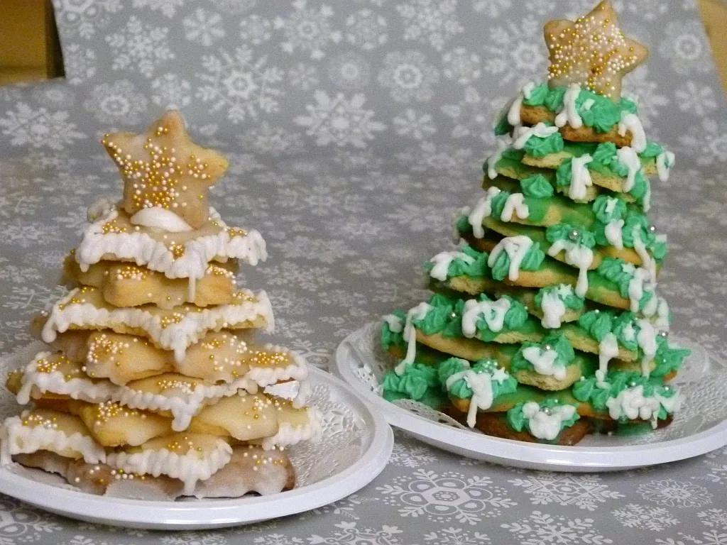 3D Plätzchen-Weihnachtsbaum | In der Weihnachtsbäckerei