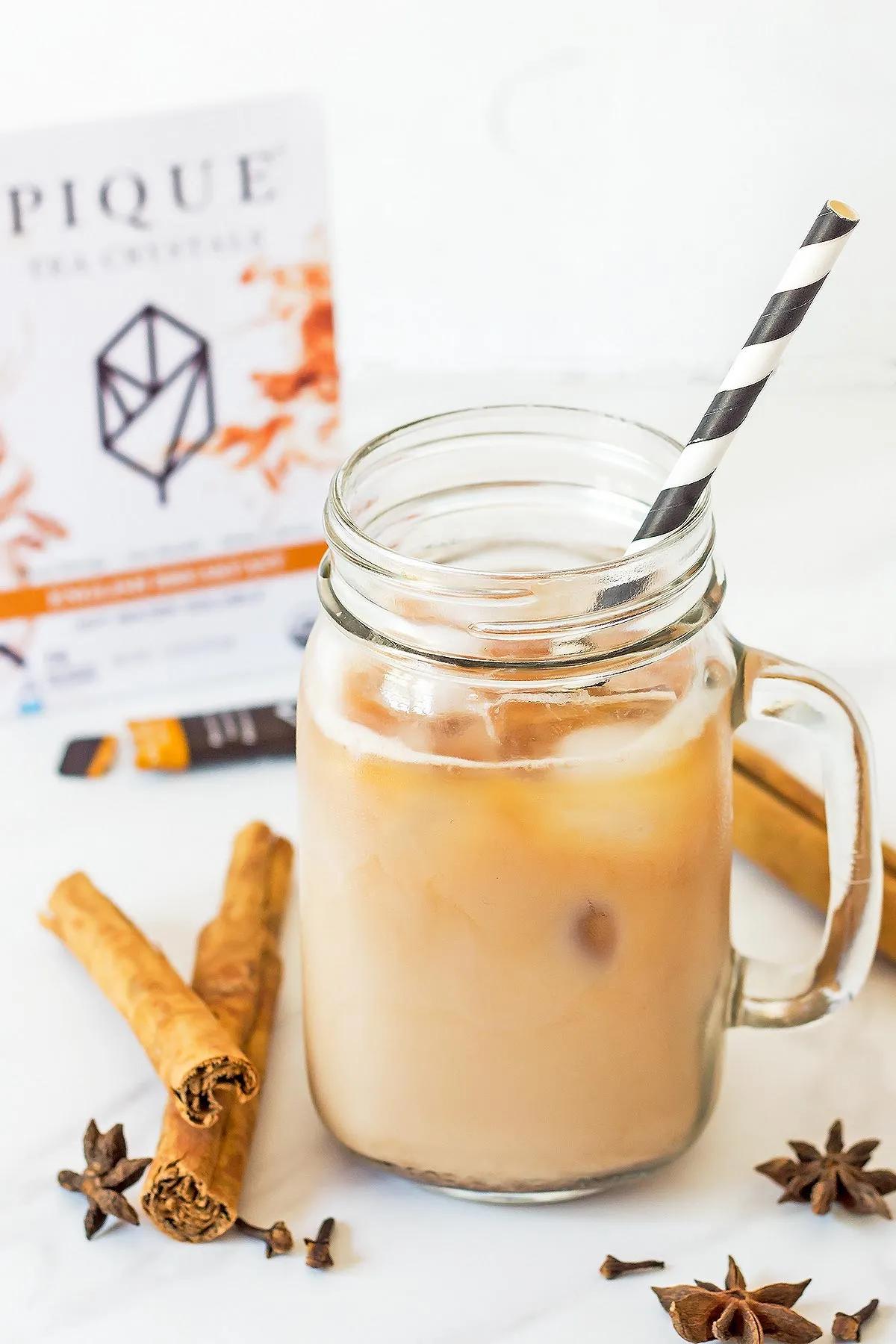 Iced Chai Tea Latte Recipe » LeelaLicious