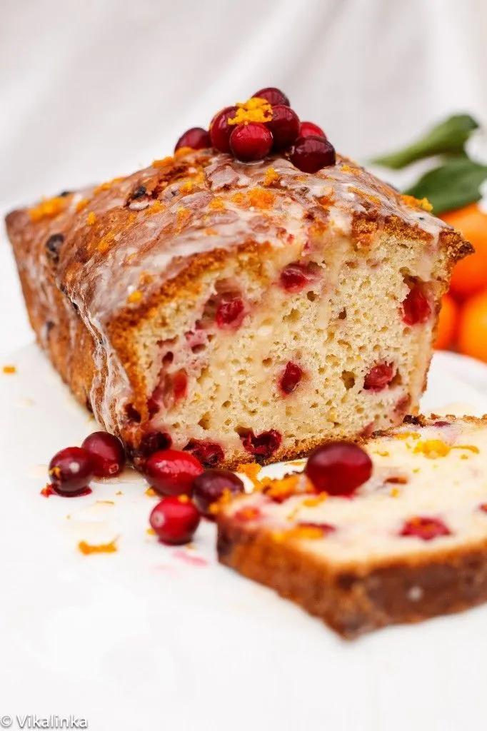 Flavourful and moist cranberry and orange loaf, ideal for your ...