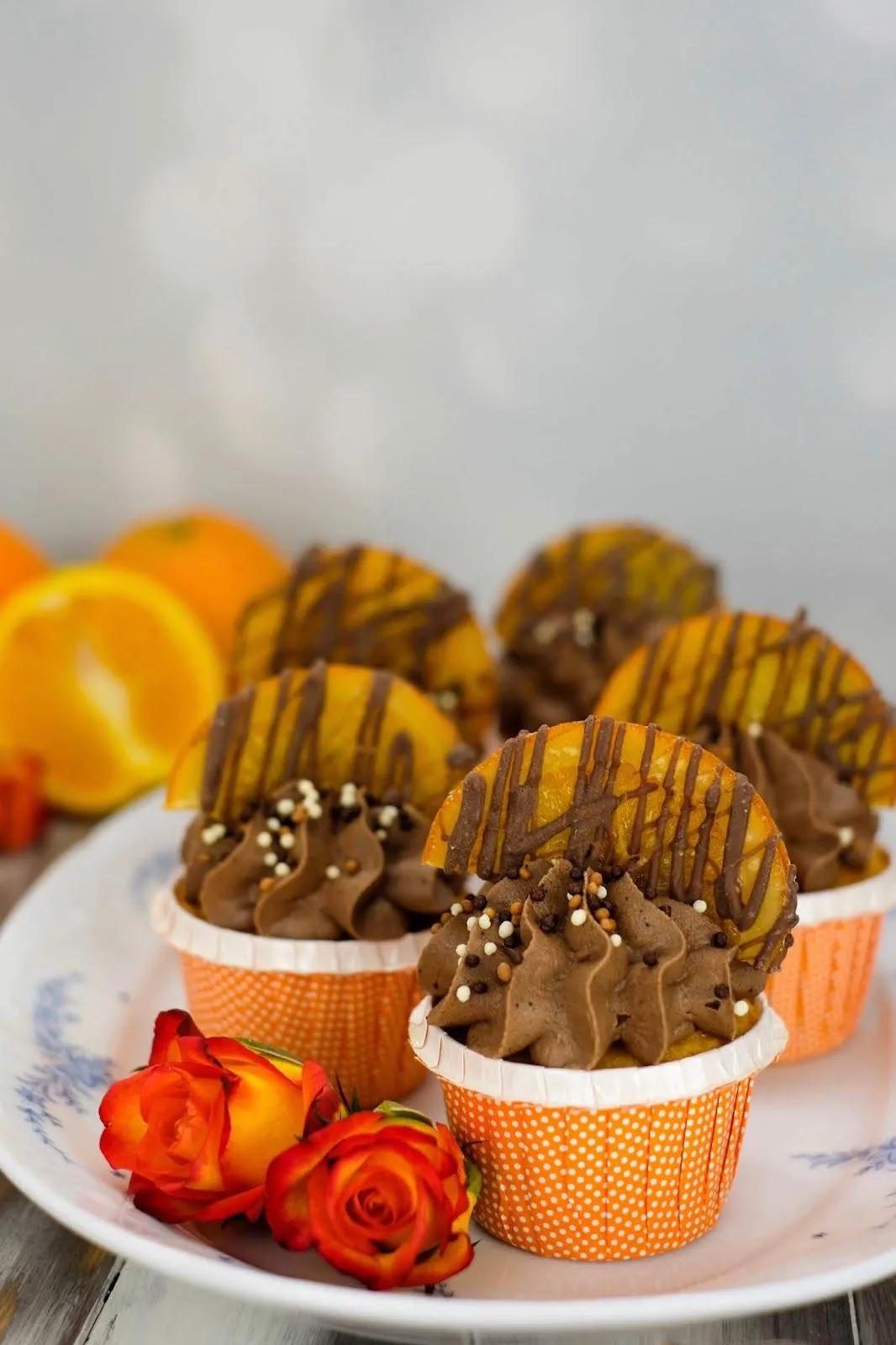 Orangen und Schokoladen Cupcakes | Marion&amp;#39;s Kaffeeklatsch Vanille Paste ...