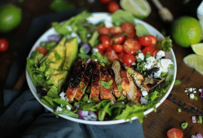 Chipotle Chicken Chopped Salad - The District Table