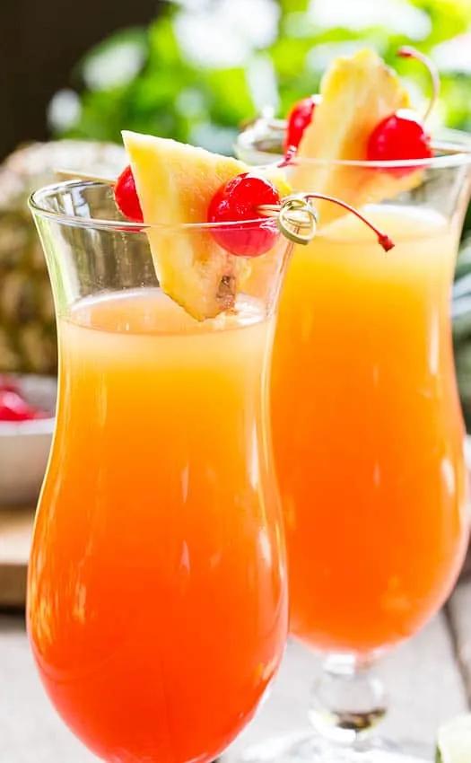 Pineapple Upside Down Cocktail - Spicy Southern Kitchen