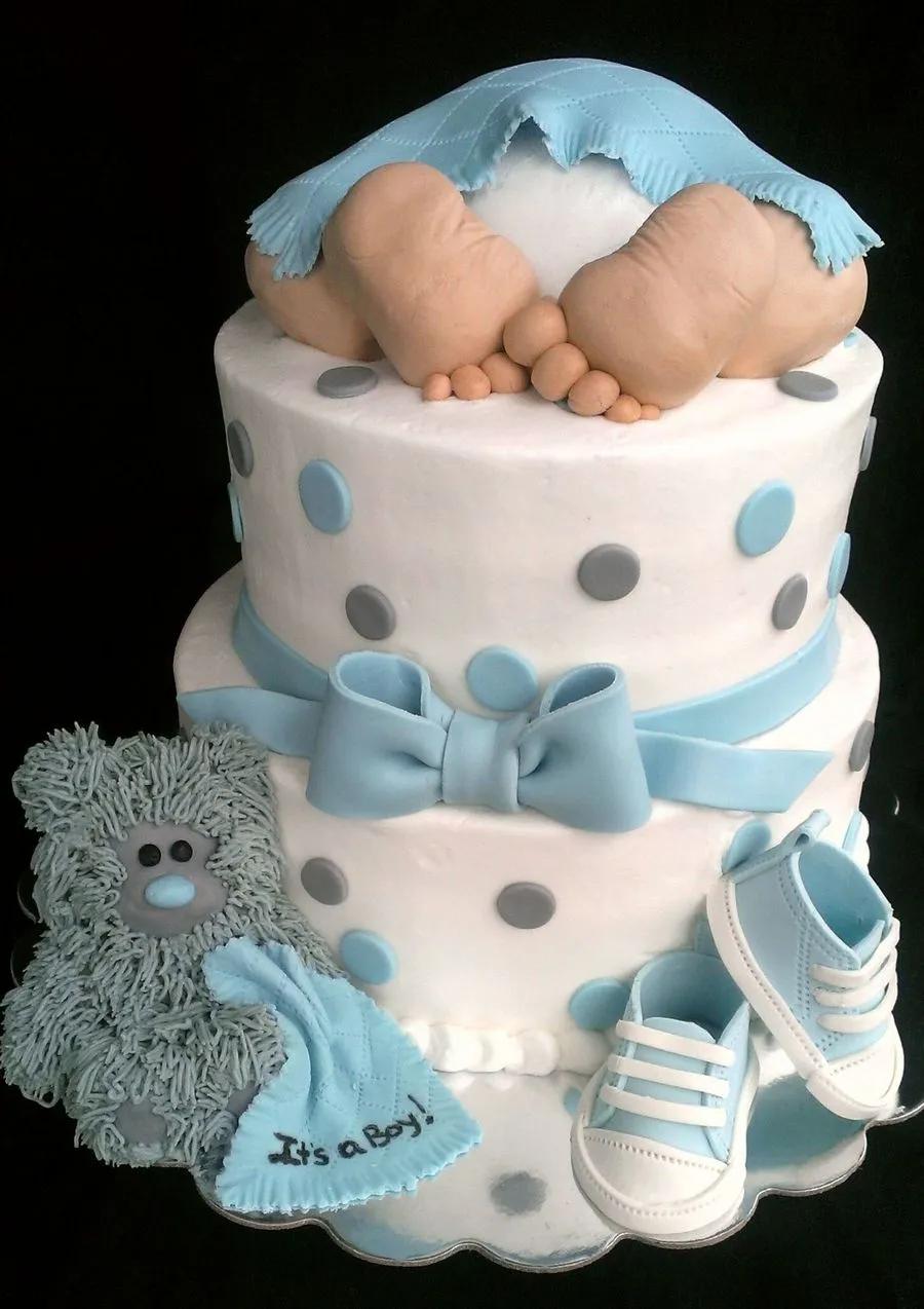 Boy Baby Shower Cake Geneva Bakery - Unique Baby Shower Ideas | Baby ...