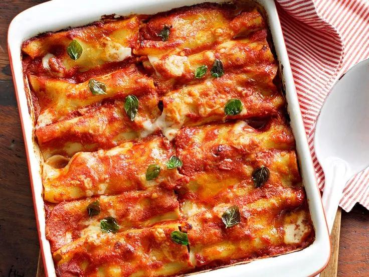 Baked cannelloni, pasta recipe, brought to you by Australian Table ...