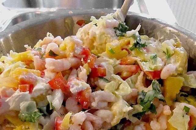 Shrimps - Salat mit Avocados von pebbles4| Chefkoch