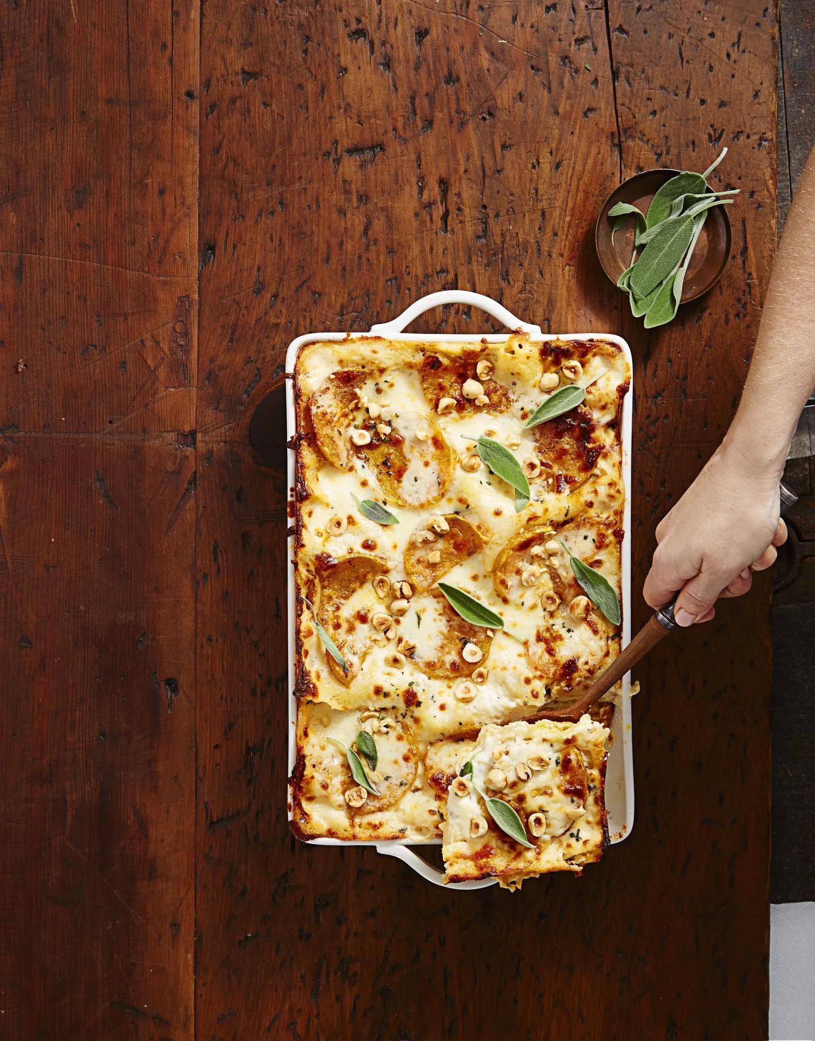 Winter Squash Lasagna with Brown Butter Béchamel | Recipe | Recipes ...