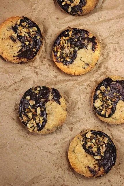 Schokolade-Walnuss-Cookie mit Kardamom/Chocolate Chip Cookies With ...