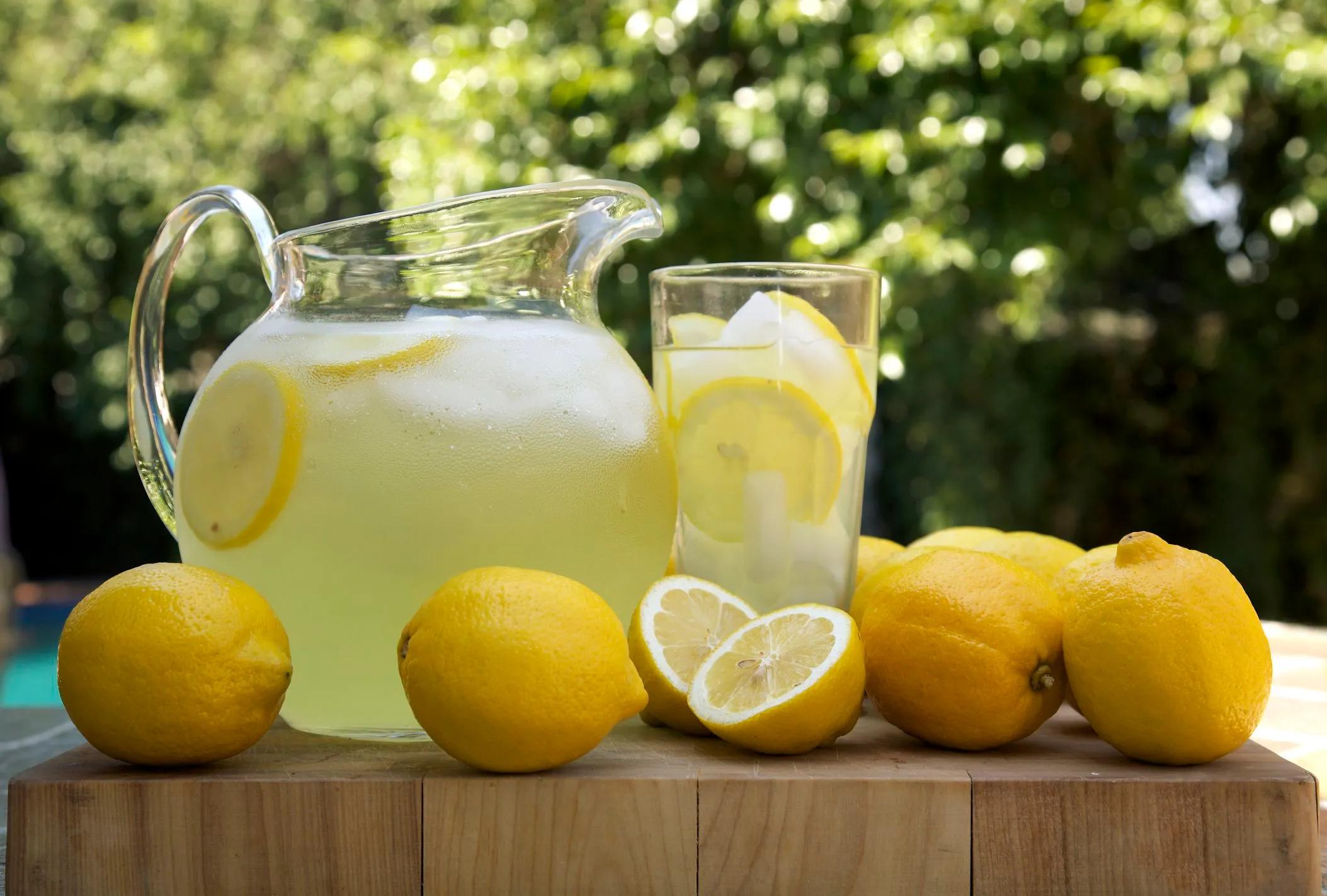 Homemade Lemonade Recipe with Variations