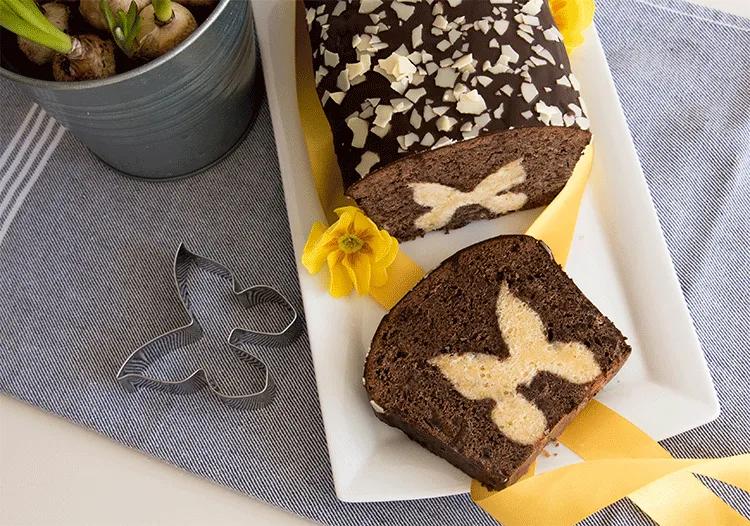 Motiv-Schokoladenkuchen aus der Kastenform - Küchenmomente