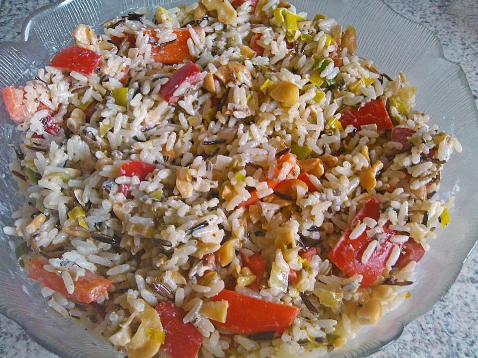 Salat aus wildem Reis mit Cashewkernen von Christina2 | Chefkoch.de