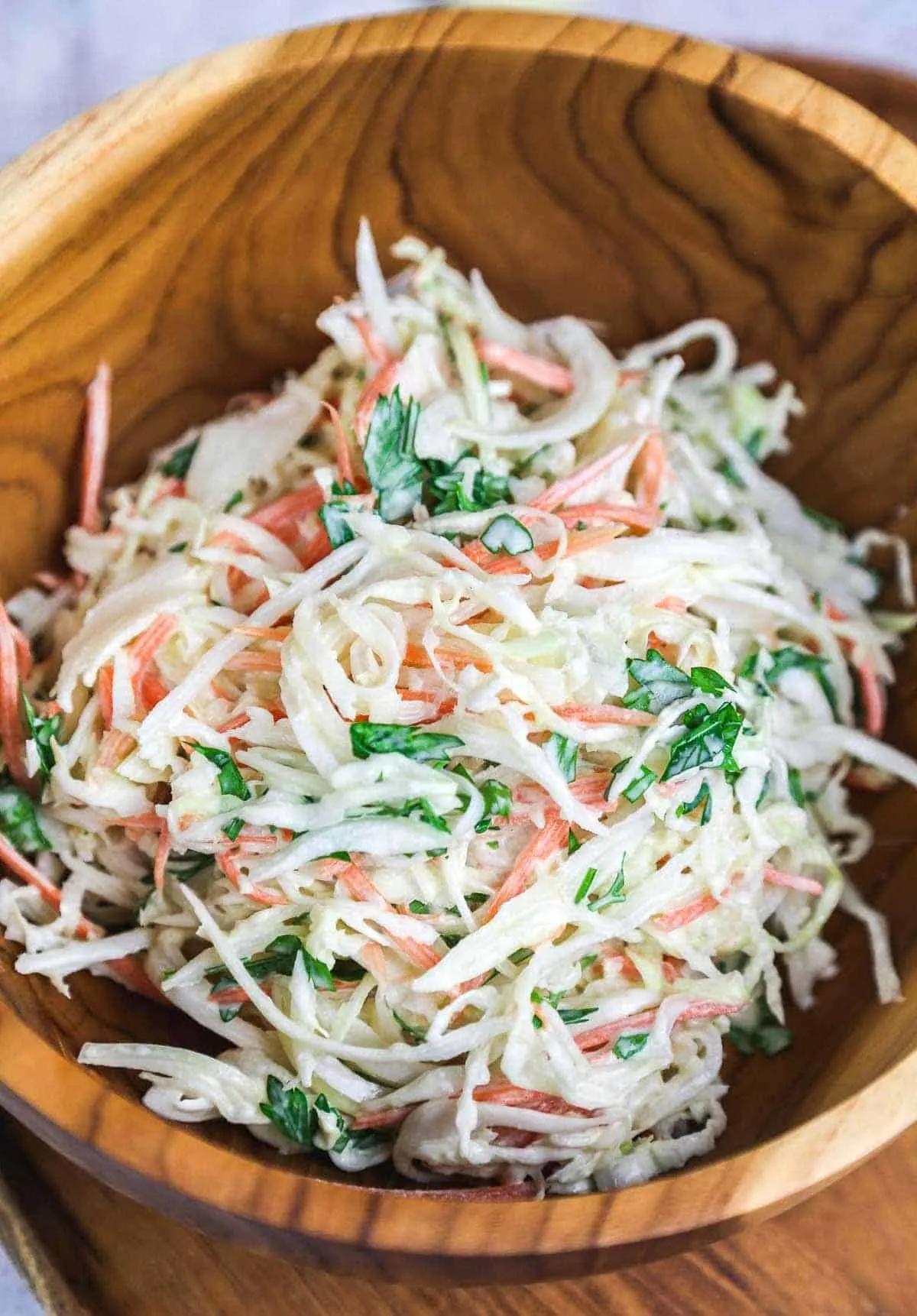 Salat mit Rettich-eine tolle 10-Min-Beilage 🍝 - Die Rezepte