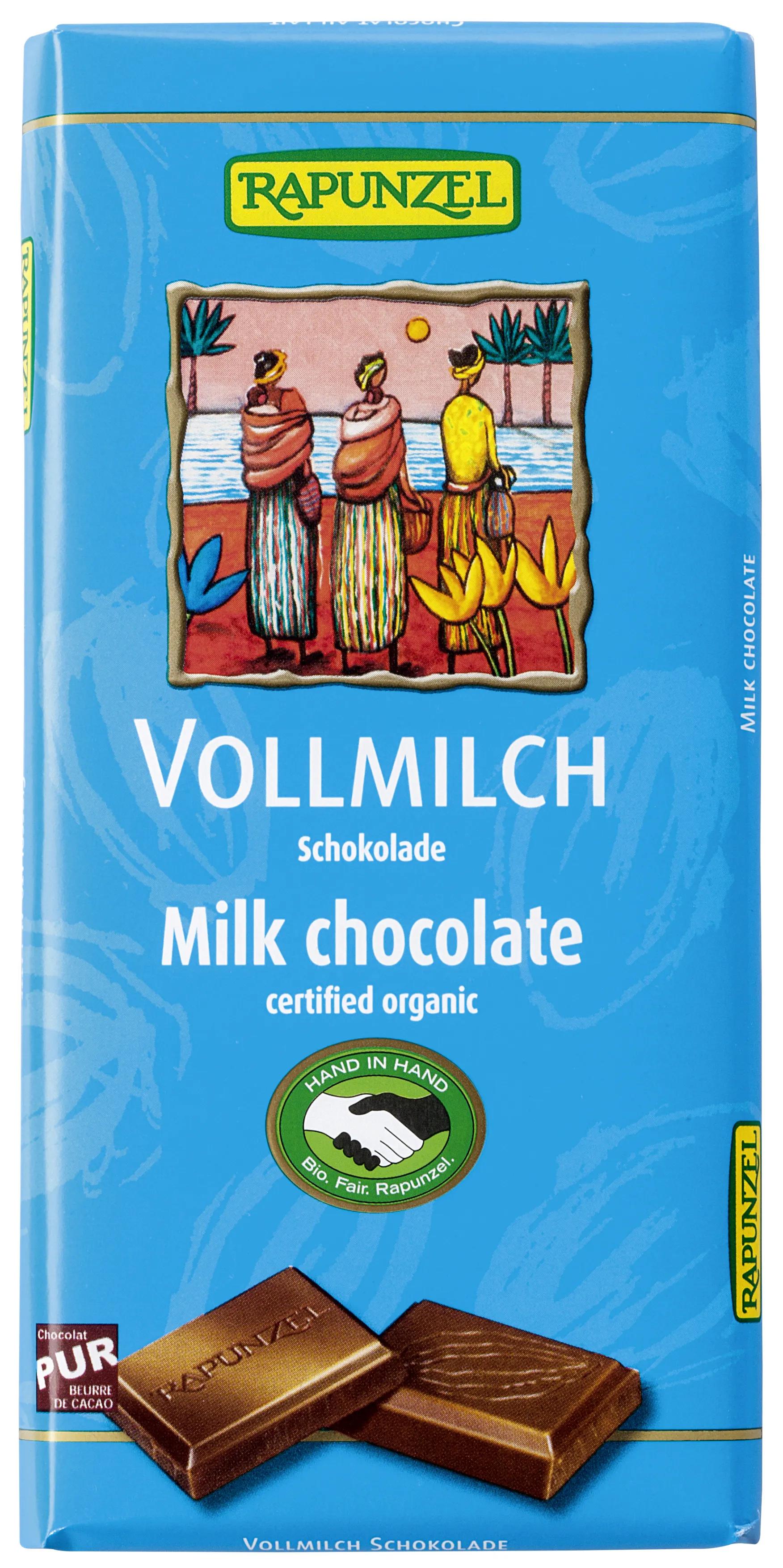 Vollmilch Schokolade | Vollmilch | Schokolade | Produkte | Rapunzel ...