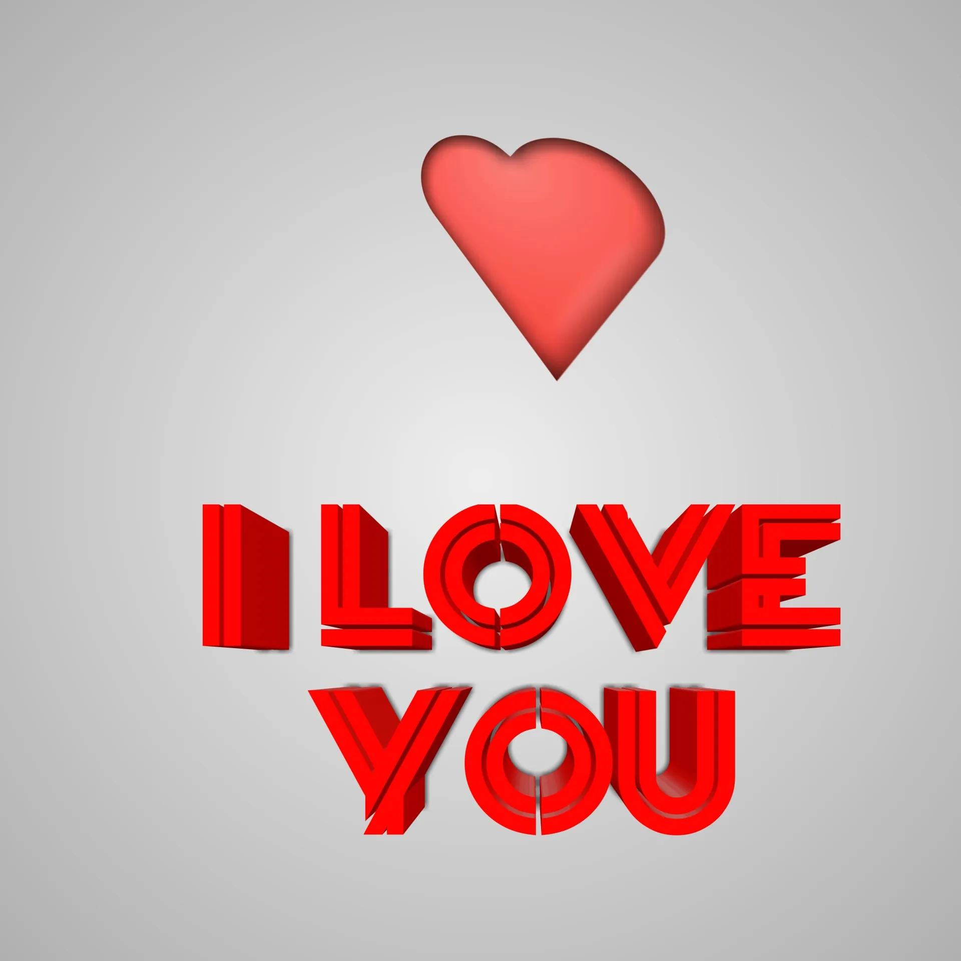 I Love You 2 Free Stock Photo - Public Domain Pictures