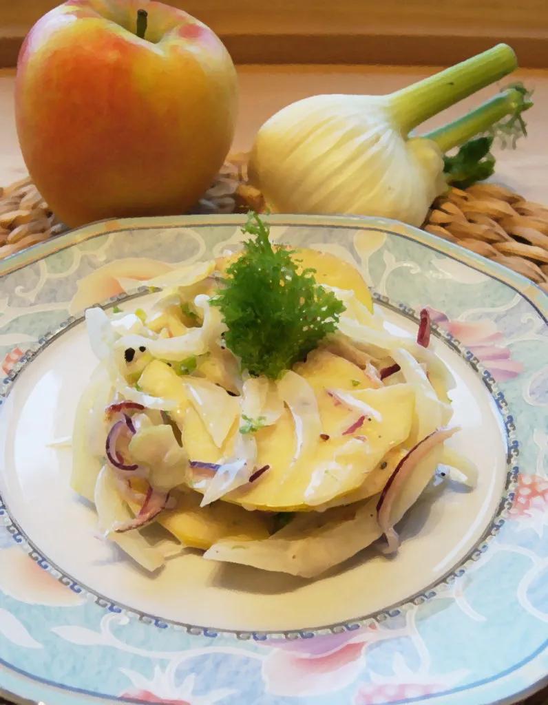 Apfel- Fenchel- Salat