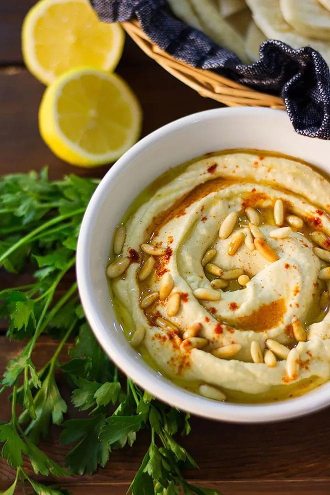 Hummus With Tahini Recipe - Munaty Cooking