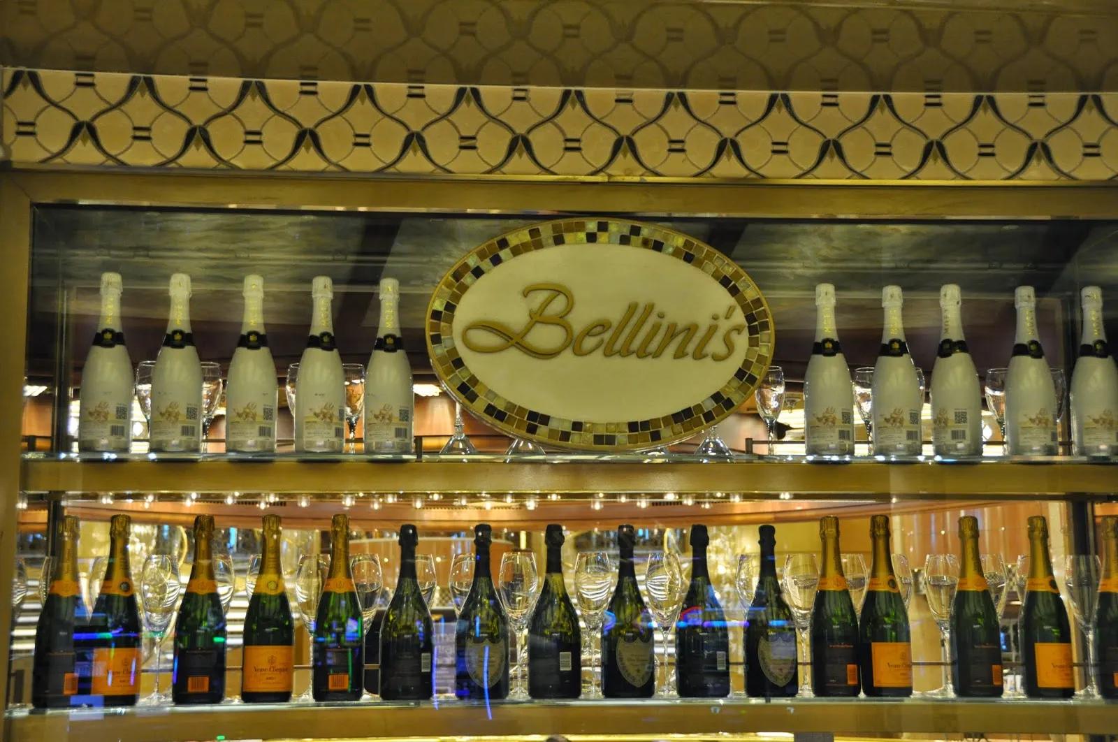 Vickie and Bernie Travel: Bellinis Bar on the Royal Princess