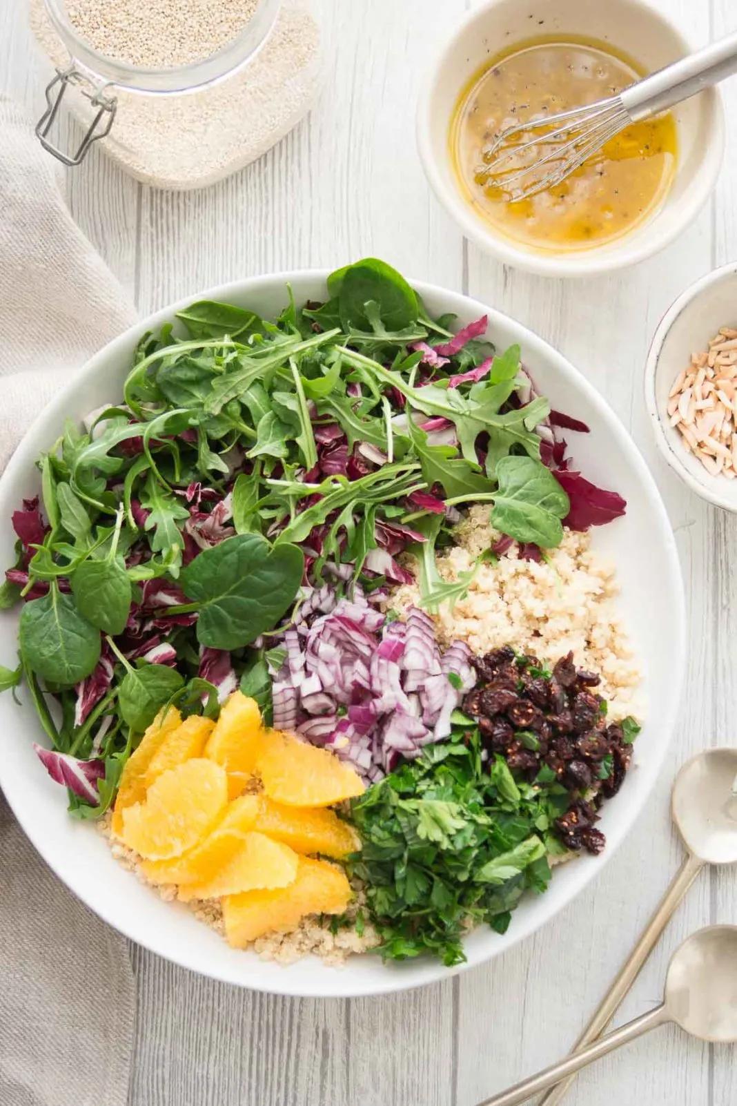 Quinoa-Salat mit Orange Rezept | Elle Republic | Einfach &amp; Gesund
