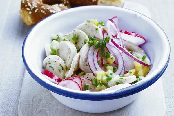 Rettich-Weißwurst-Salat Rezept | Küchengötter