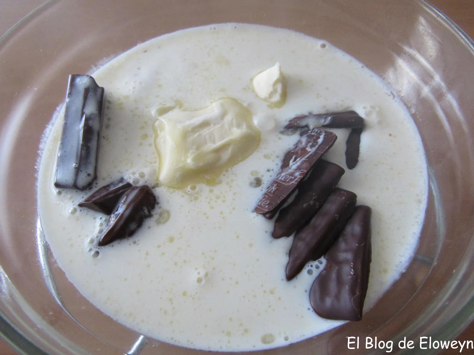 Cobertura de After Eight (chocolate y menta) | El Blog de Eloweyn