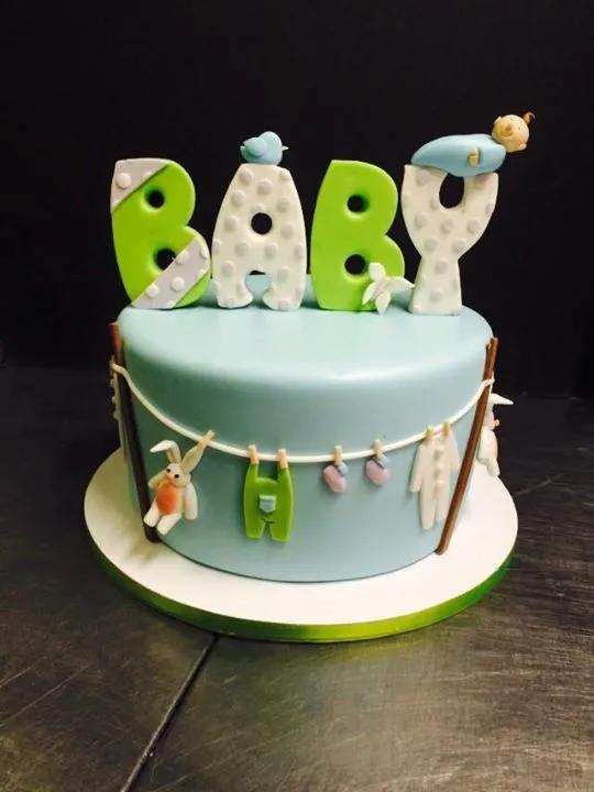Pin auf Cakes - Babies &amp; baby shower