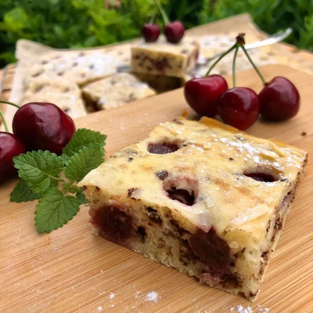 Buttermilch-Kirsch-Kuchen - Danies Küche