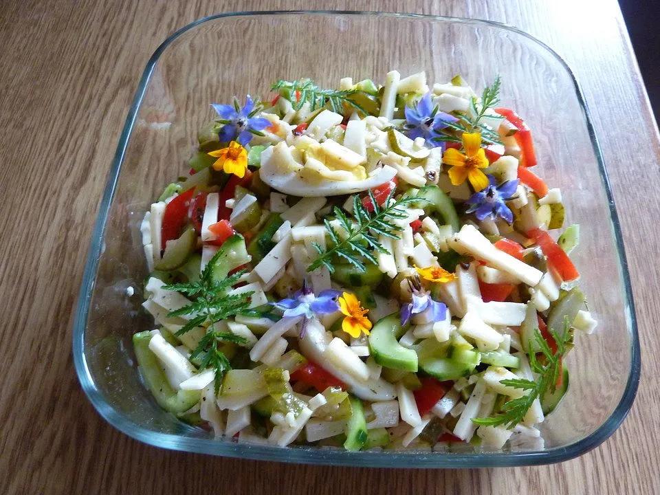 Gurken-Käse-Salat von Kuchenhexe87| Chefkoch