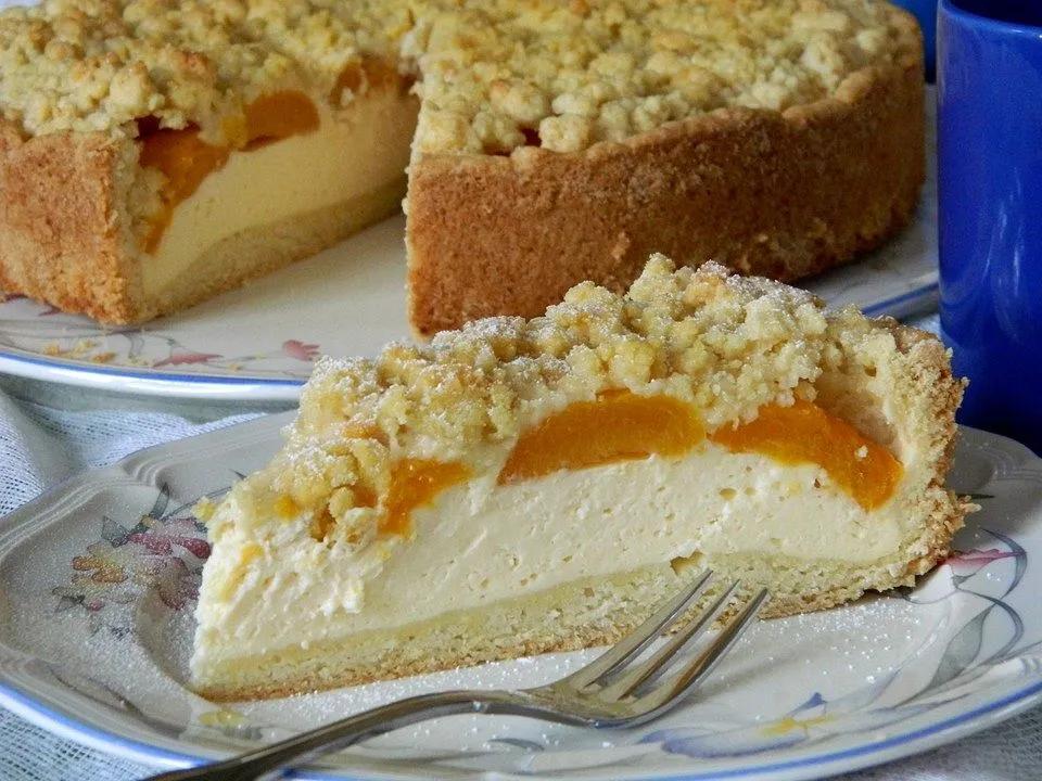 Käse - Aprikosen - Kuchen von krikri | Chefkoch