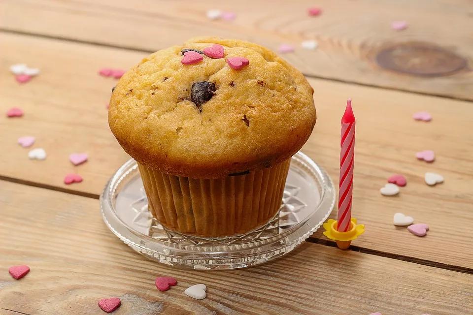 Muffin Kerze Herzen - Kostenloses Foto auf Pixabay